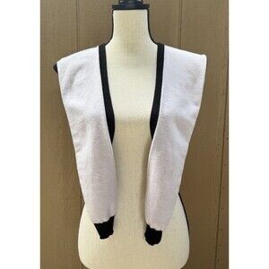 Women's Shoulder Wrap White and Black Casual-  A rare piece Mikai Monroe.